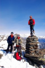 Ezio, Marco e Carlo on the top