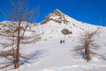 verso il 1° colle con la Torretta
