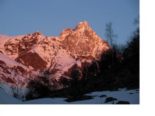 Il Monviso si colora...