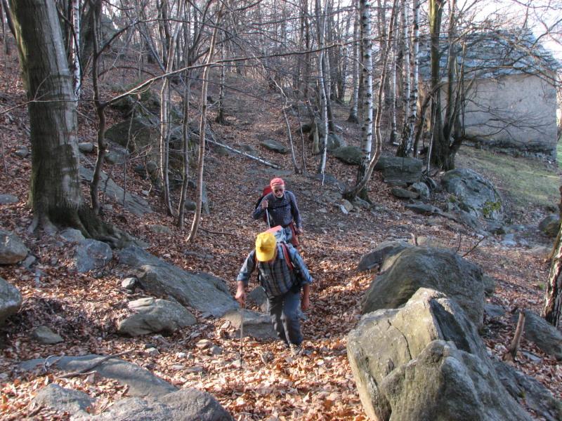 Ravanando per tracce prima di Terrefredde
