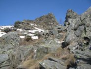 Salendo verso il Roc delle Teste