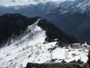 Colle Vardlà dall'alto