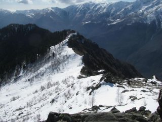 Colle Vardlà dall'alto