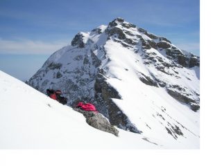Il Pelvo d'Elva dal Bric Camoscera