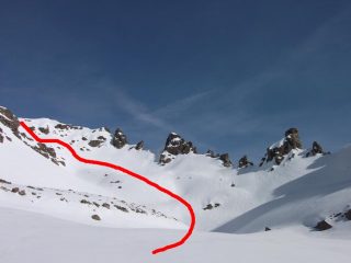 la valletta nascosta tra Costarossa e Trento