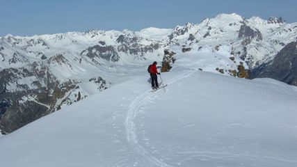 Arrivo in vetta....