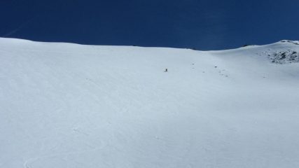 Primo tratto di discesa...