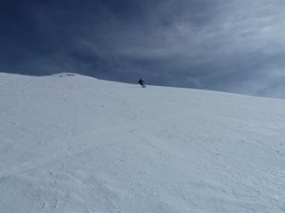 Discesa dalla punta