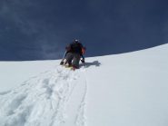Alberto arriva al passo