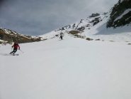 bella crosta portante verso il basso