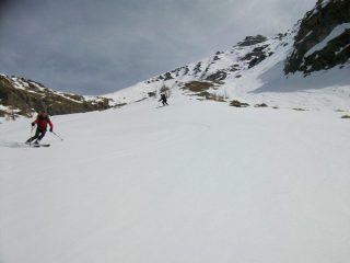 bella crosta portante verso il basso