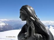 La Madonnina di vetta.