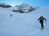 primo tratto del canale di salita