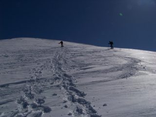 quasi in cima