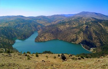 Il Lago Lungo visto dal Bric Nascio