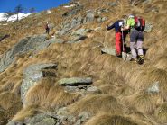 Poco sotto la Bocchetta del Frate