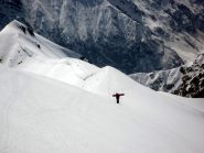 Dani in salita, oggi le pelli non tenevano!!! azz..