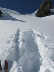 il solco poco prima del passo,1 a 0 x lui