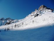 pendii da risalire sopra Prato Ciorliero