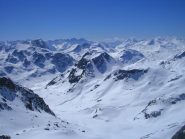 Sul Corn Suvretta guardando la Val dal Guglia