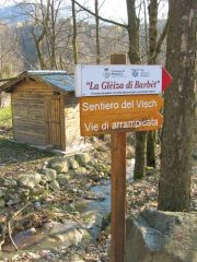 l'inizio del sentiero