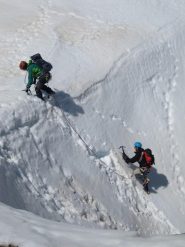 in uscita dal canale