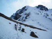 Ultimo tratto prima del Passo Crialeggio