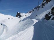 salendo verso il rifugio