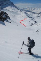 imbocco del canale che porta al piano