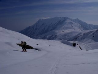 In salita