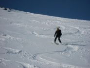 prime curve su neve farinosa