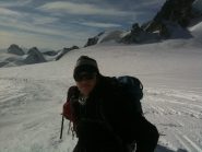 Percorrendo la base del Tacul