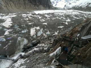 L'arrivo, risalita fino agli ovetti