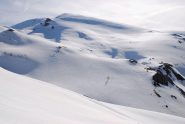 il versante di discesa da Pian Comune