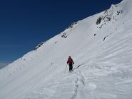 il lungo traverso in discesa