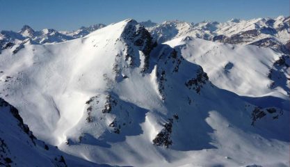 cima tempesta dal Tibert