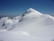 la cresta verso il Tibert dal col intersile