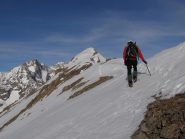 la cresta verso il Roc Noir