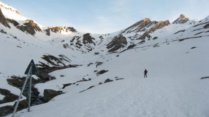 verso il colle dell'agnello