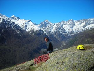lo splendido panorama dalla 