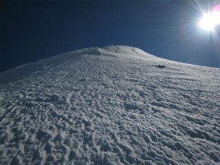 Pendio sotto la cima