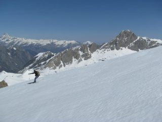 Scendendo dal Monte Bodoira 