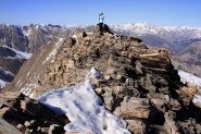 in vetta alla Tete de Crouès (9-4-2011)
