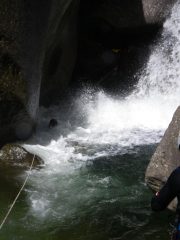 uno dei passaggi con corrimano 