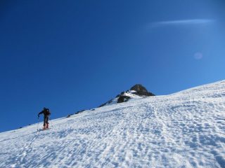 ultimi 100 metri per la cima