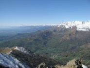 Vista verso Monviso, dalla Punta di Pian dei Francesi