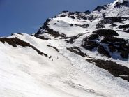 il pendio finale oggi