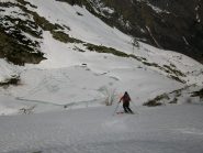 Bella neve sopra il lago Paschiet