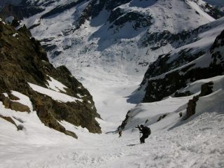 Parte alta del canale