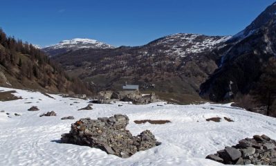 Alle grange Chabaud finisce la neve